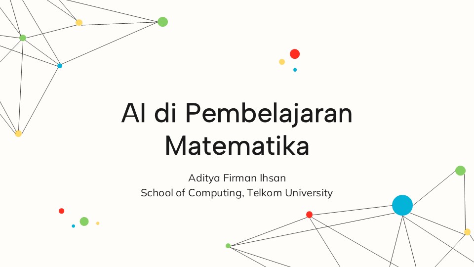 AI di Pembelajaran Matematika