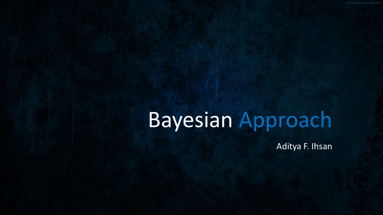 Bayesian Approach