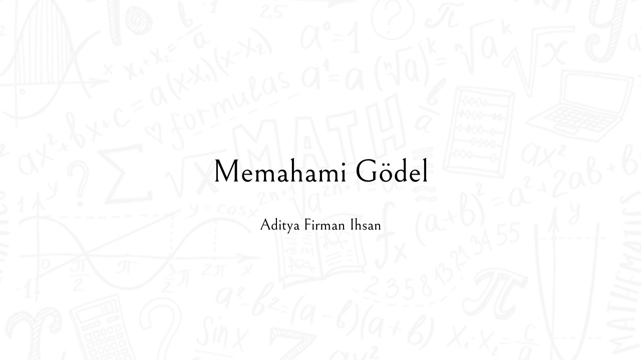 Memahami Godel